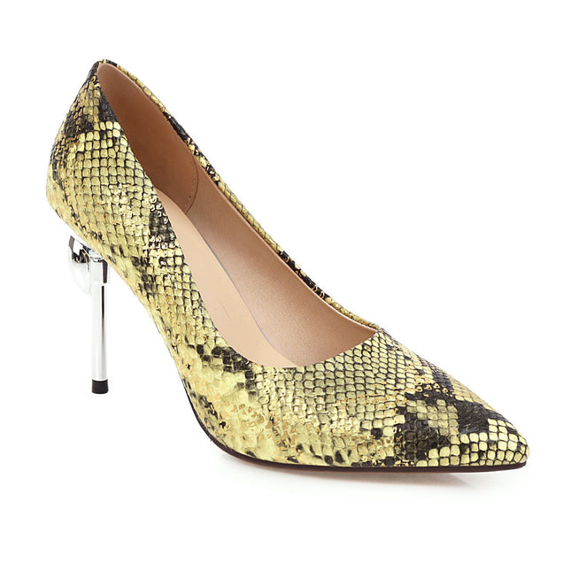 Stylish Pointed Toe High Heels for Women (Sizes 33-54)