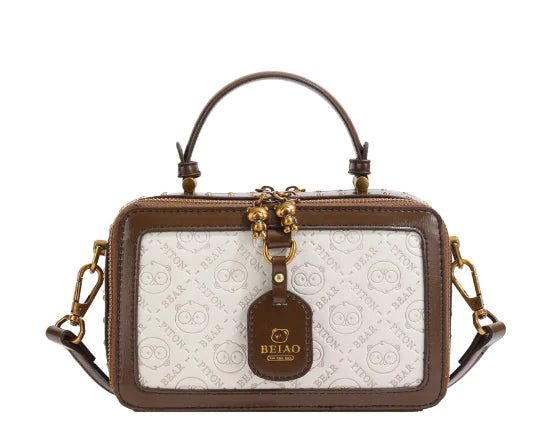 BEIAO Rectangle Bag - Luxury Embossed Handbag 2023