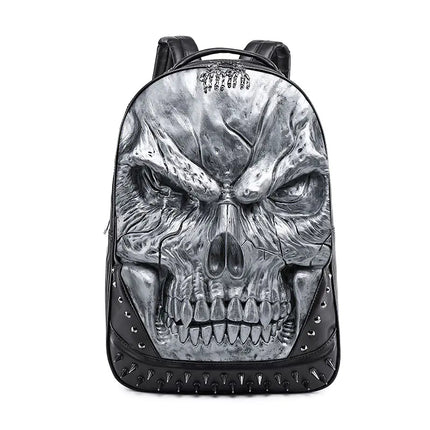 3D Skull European Style Handbag for Apple Devices