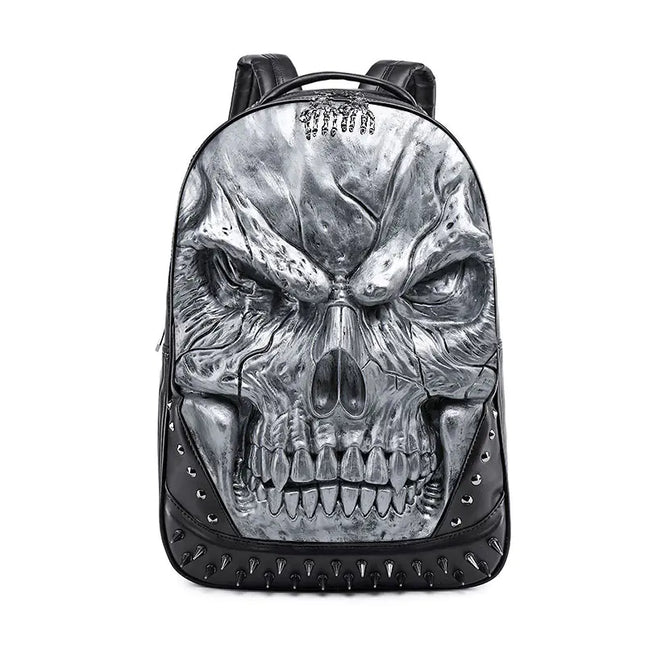 3D Skull European Style Handbag for Apple Devices