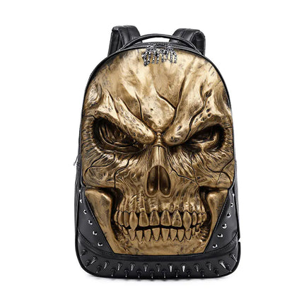 3D Skull European Style Handbag for Apple Devices