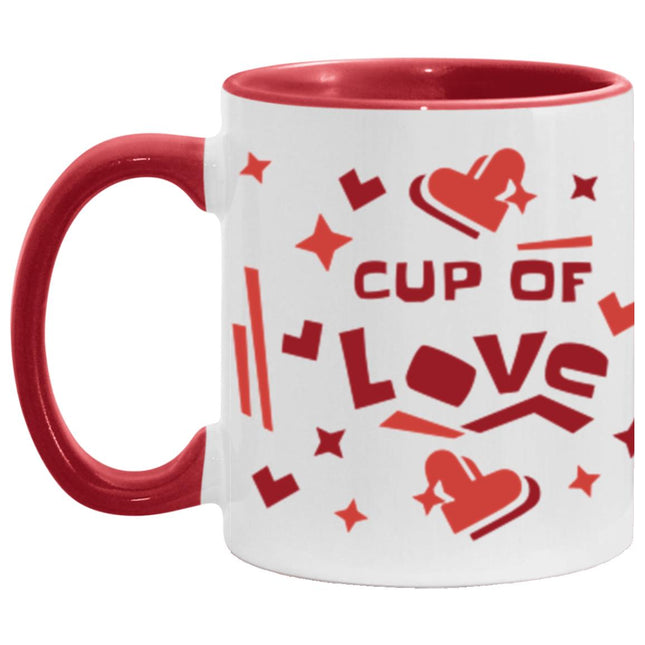 Cup Of Coffee Love 11oz Accent Mug