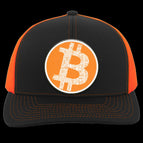 Black/Neon Orange / Circle