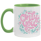 White/Light Green / One Size