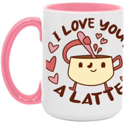 Love A Latte  15oz Accent Mug