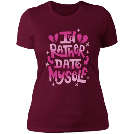 Dateless Valentine's Ladies' Boyfriend T-Shirt