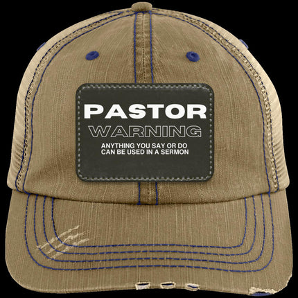 Pastor Warning Unstructured Trucker