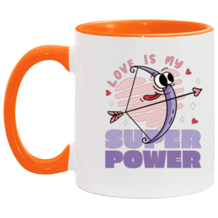 Super Power Coffee 11oz Accent Mug