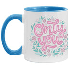 White/Light Blue / One Size