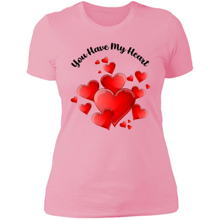 Love Heart Graphic Valentine's Day For Women's Girls Kids T-Shirt