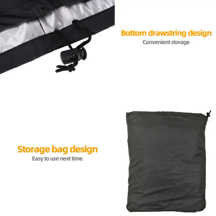 Heavy Duty Waterproof BBQ Grill Cover