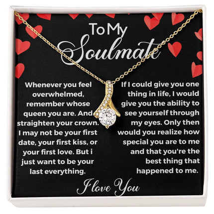 To My Beautiful Soulmate, Let me be your valentine once more