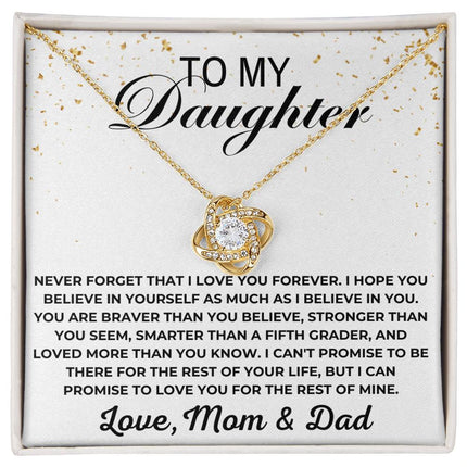 To My Daughter | College Sendoff Necklace