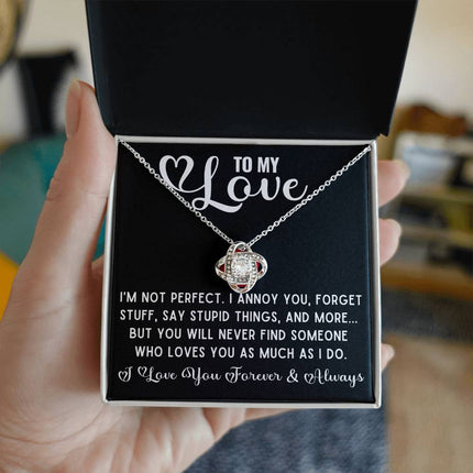To The Love Of My Life Necklace.