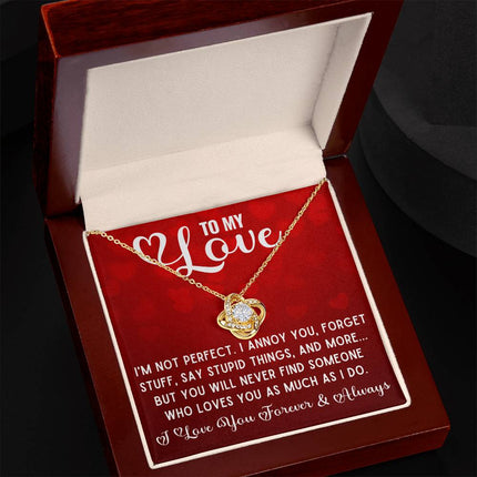 To My One True Love Necklace