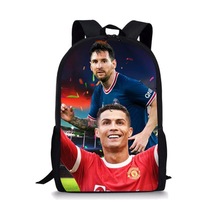 Football-star-Cristiano Ronaldo School Bags