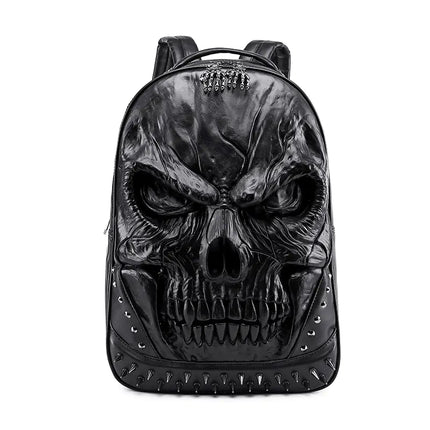 3D Skull European Style Handbag for Apple Devices