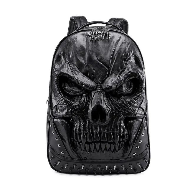 3D Skull European Style Handbag for Apple Devices