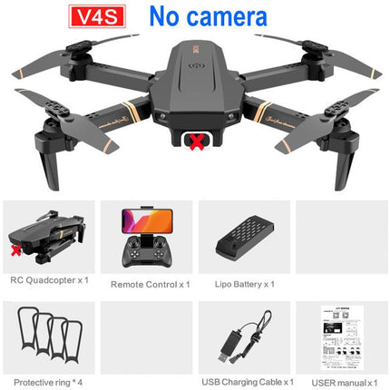 4DRC V4 Quad air Drone RC Drone 4K HD Dual Camera WIFI FPV
