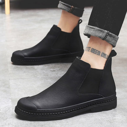 Warm Male Leather Shoes