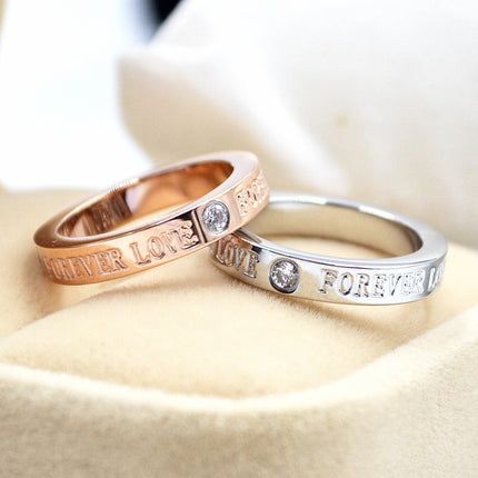 Love Forever Couple Rings