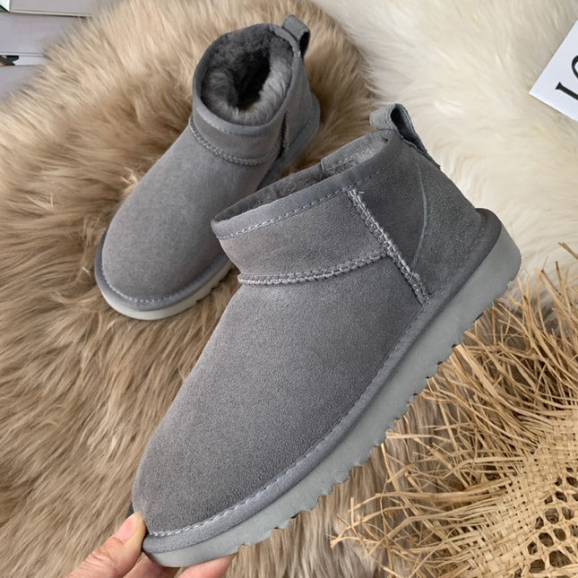 Women's Sheepskin Mini Snow Boots