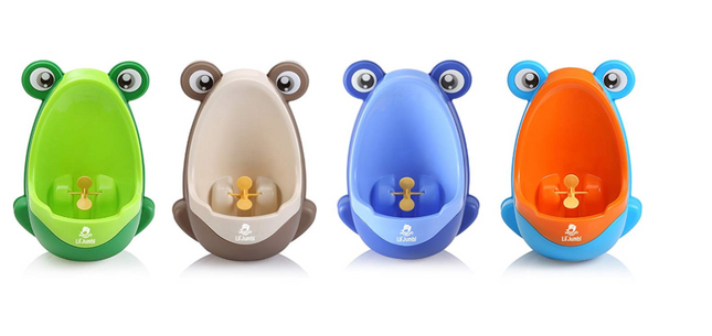 Baby Boys Standing Urinal Penguin Shape Wall-Mounted Urinals Toilet Training Children Stand Vertical Urinal Potty Suction Cup