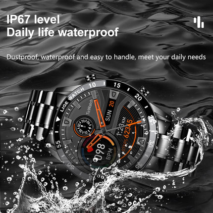 LIGE Smart Watch,  waterproof sports Fitness watch Android- iPhone Smartwatch-Bluetooth