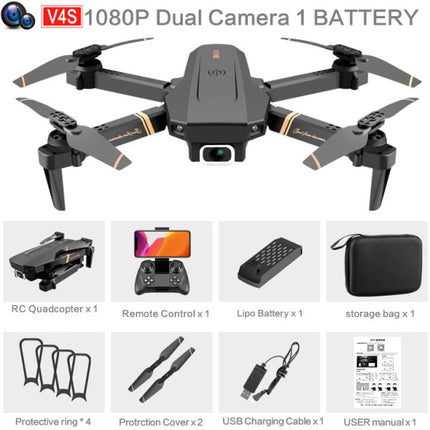 4DRC V4 Quad air Drone RC Drone 4K HD Dual Camera WIFI FPV