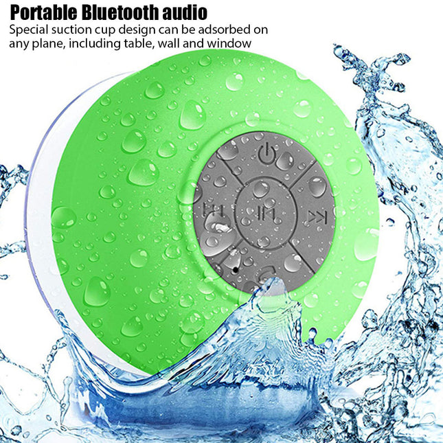 Mini Bluetooth Speaker Portable Waterproof Wireless Handsfree Speakers for Showers Bathroom Sucker Bluetooth Speaker Sound Box