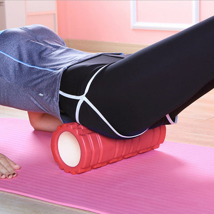 Yoga Column Fitness Pilates Yoga Foam blocks Train Gym muscle relax Massage Roller Grid Trigger Point Therapy Physio Exercise