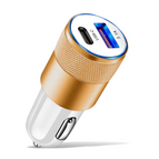 Gold / PD USB Car Charger