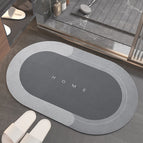 Oval Bath Mat-Home / 50X80CM