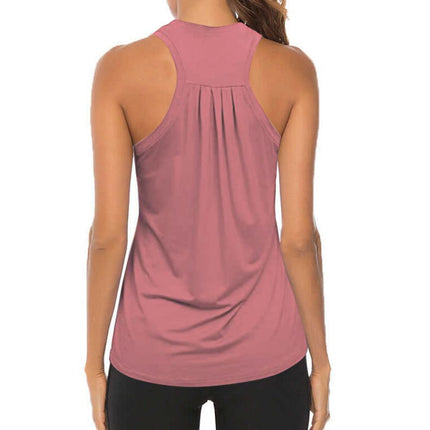 Breathable Yoga Sport Vest Women Sleeveless Fishnet Patchwork Tank Top Gym Fitness Workout Running Jogging Shirts Sportswear