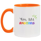 White/Orange / One Size