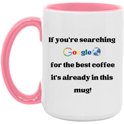 Coffee Search 15oz. Accent Mug