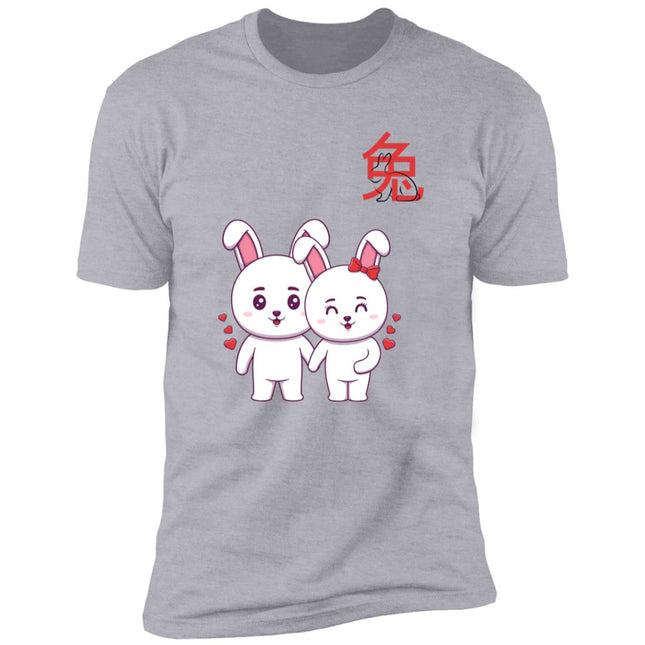 Love Rabbits' men's Short Sleeve T-Shirt