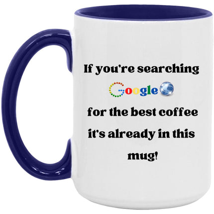 Coffee Search 15oz. Accent Mug