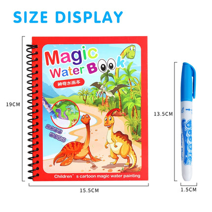 Magic Water Drawing Coloring  Book
