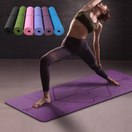 Non-Slip Yoga Mat 1830*610*6mm