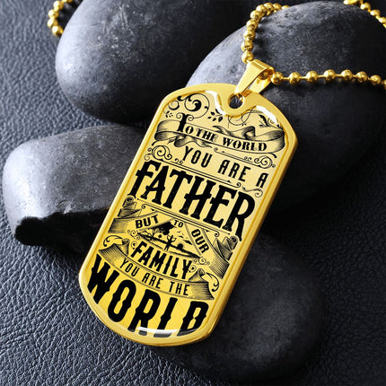 Best Father | Dog Tag