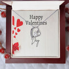 14k White Gold Finish / Luxury Box