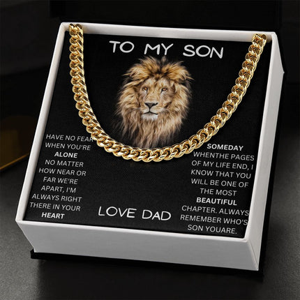 To My Son | Lion Heart