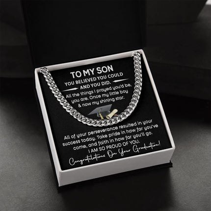 To My Son | Congratulation on your Graduation