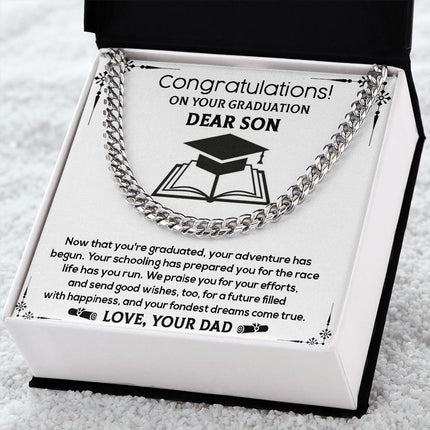 You Made It Son | Congratulations.
