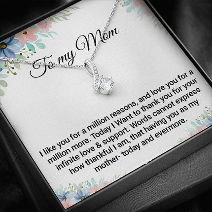 To My Mom | Anniversary or Just Because Necklace