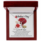 14K White Gold Finish / Luxury Box