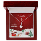 14K White Gold Finish / Luxury Box