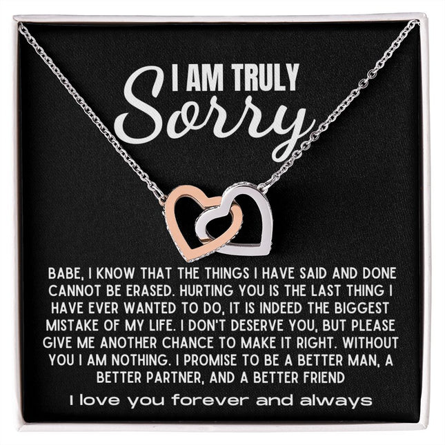 I AM SORRY | I LOVE YOU