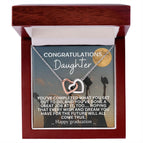 Polished Stainless Steel & Rose Gold Finish / Luxury Box